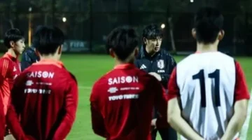 منتخب اليابان يستعد لمواجهة منتخب مصر مواليد 2009 بتدريبات مركزة على تحقيق الفوز 1